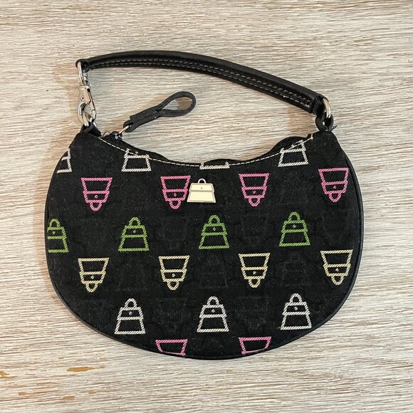 Kathy Van Zeeland Pouch Bag Small with Mirror - Picture 1 of 7